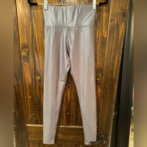 Carbon38 | Takara Shine High Rise Full-Length Leggings Grey Snakeskin Size S